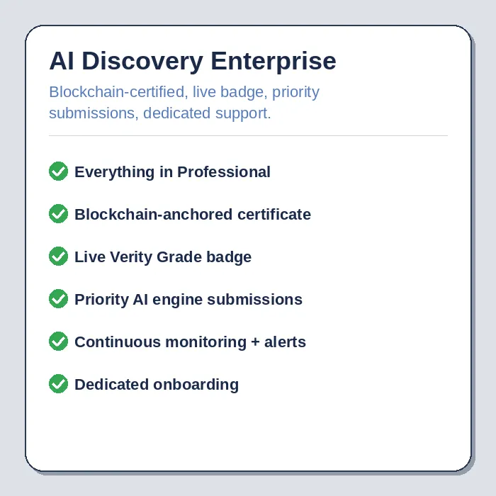 AI Discovery Enterprise
