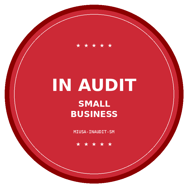 [MIUSA-INAUDIT-SM] Made in USA IN AUDIT — Small Business